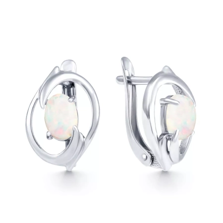 204396-235-0019 Серьги (Ag 925)