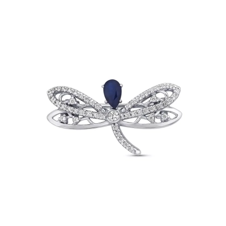 700123-602-0019 Брошь (Ag 925)