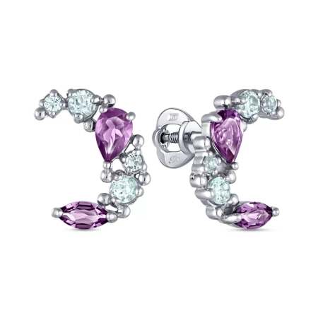 206763-901-0019 Серьги (Ag 925)