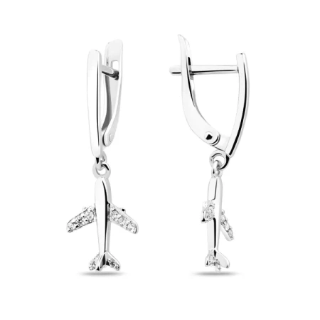 320701D972л Серьги (Ag 925)