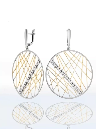 2126012 9 Серьги (Ag 925)