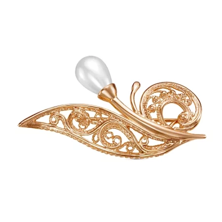 13610063 Брошь (Ag 925)