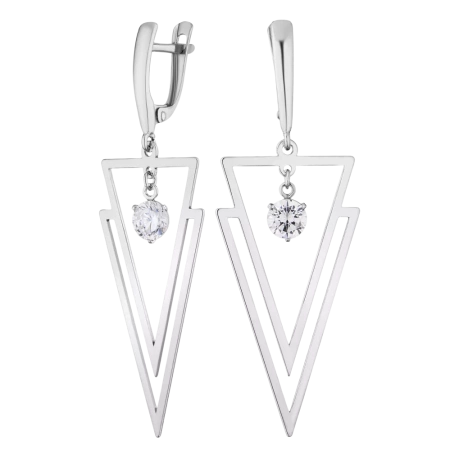 2129209 9 Серьги (Ag 925)