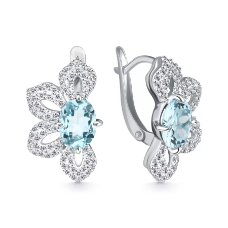 208037-002-0019 Серьги (Ag 925)