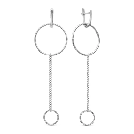 33011100Д Серьги (Ag 925)