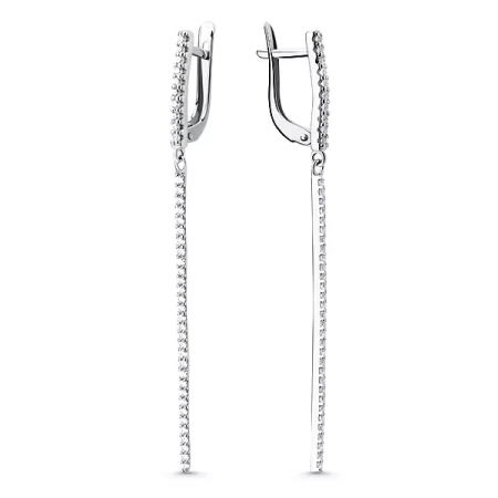 320701D264л Серьги (Ag 925)