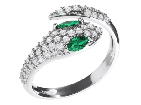 Кольцо 1101524-00455 Ag 925