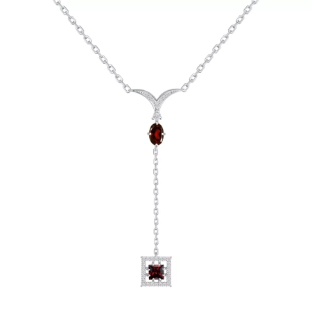 607798-006-0019 Колье (Ag 925)