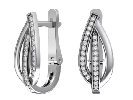 Серьги 0201440-00775 Ag 925