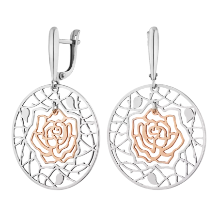 2025421 9пр Серьги (Ag 925)