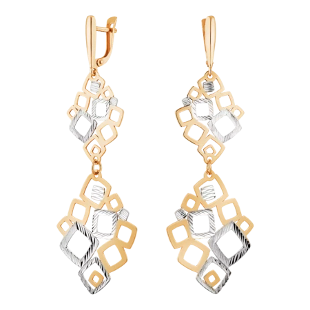 2025022 92пр Серьги (Ag 925)