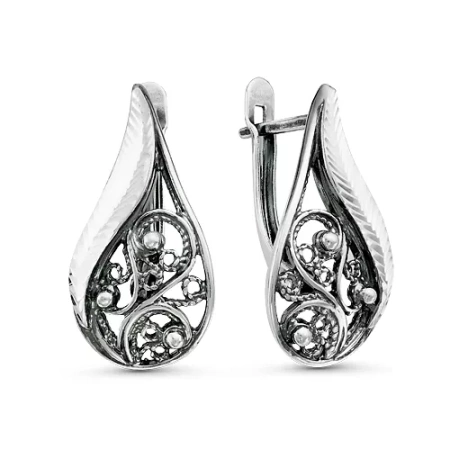 3309582-5 Серьги (Ag 925)