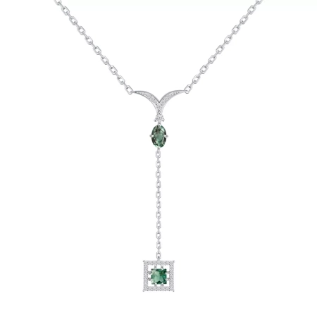 607798-009-0019 Колье (Ag 925)