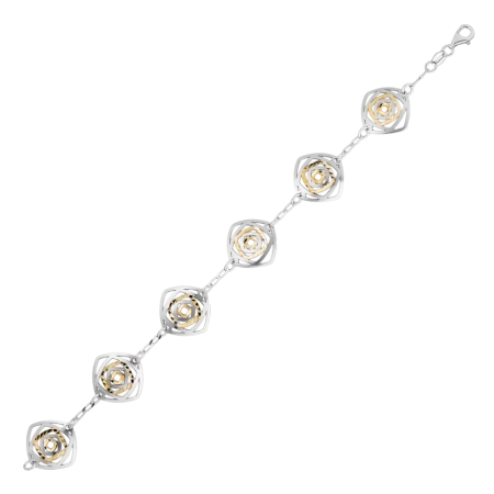 2055689 92ж Браслет (Ag 925)