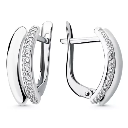 320701D463л Серьги (Ag 925)