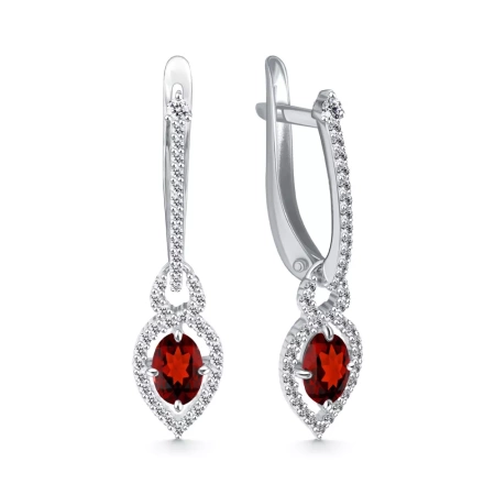 208236-006-0019 Серьги (Ag 925)