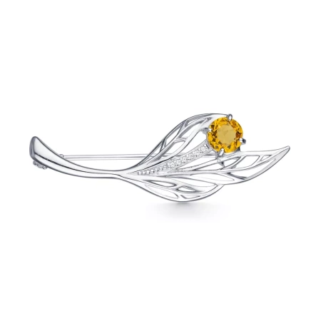 704313-007-0019 Брошь (Ag 925)