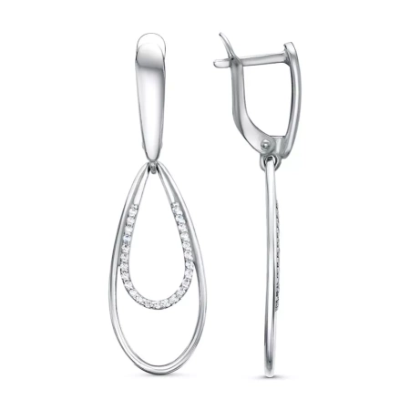 33814626Д Серьги (Ag 925)