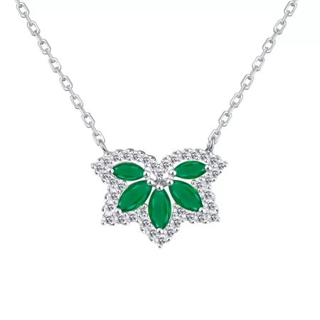 608393-075-0019 Колье (Ag 925)