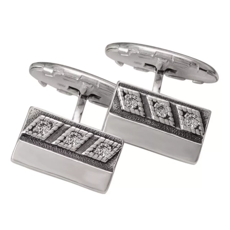 938319 Запонки (Ag 925)