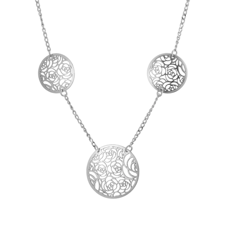 2046195 9 Колье (Ag 925)