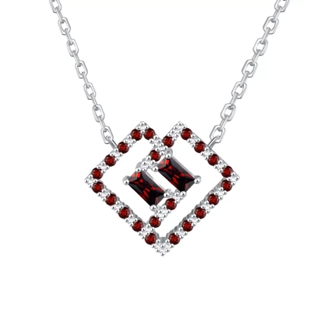 608387-006-0019 Колье (Ag 925)