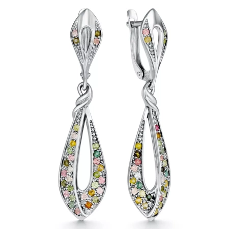 204673-238-0019 Серьги (Ag 925)