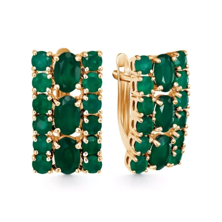 204873-075-0309 Серьги (Ag 925)