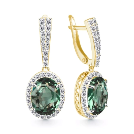 208154-009-0619 Серьги (Ag 925)