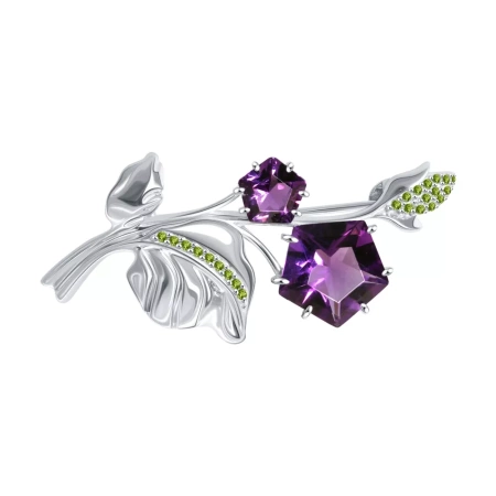 707252-901-1019 Брошь (Ag 925)