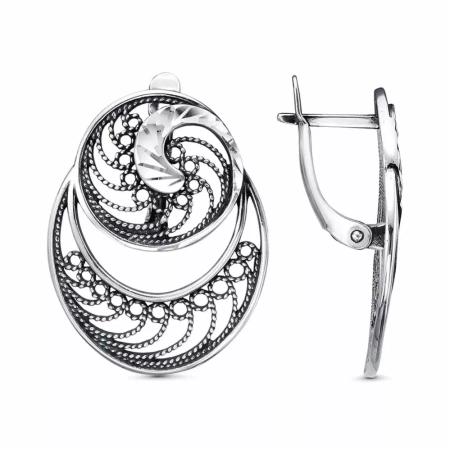 33013238-5 Серьги (Ag 925)