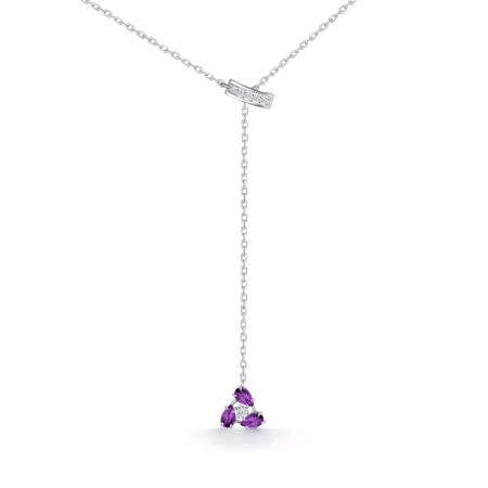 607797-001-0019 Колье (Ag 925)