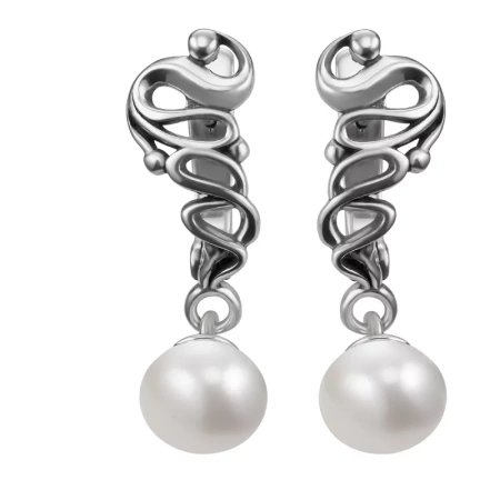 2-1430-410 Серьги (Ag 925)