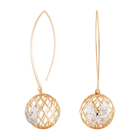 2029021 9пр Серьги (Ag 925)