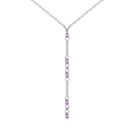 608389-901-0019 Колье (Ag 925)