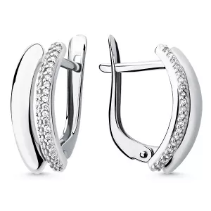 320701D463л Серьги (Ag 925)