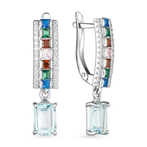 207411-901-0019 Серьги (Ag 925)