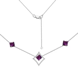 607783-001-0019 Колье (Ag 925)