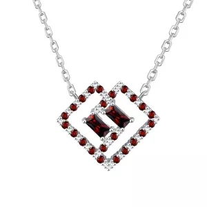 608387-006-0019 Колье (Ag 925)