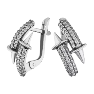 21210529 92 Серьги (Ag 925)