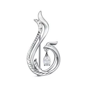 13816634-5 Брошь (Ag 925)