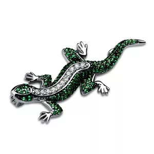 398702G804л-1 Брошь (Ag 925)