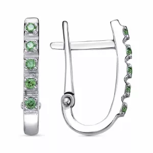 33815928Д7 Серьги (Ag 925)