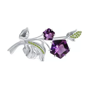 707252-901-1019 Брошь (Ag 925)