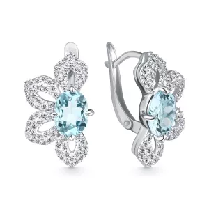 208037-002-0019 Серьги (Ag 925)