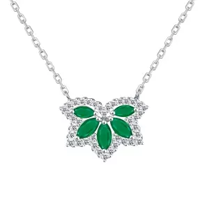 608393-075-0019 Колье (Ag 925)