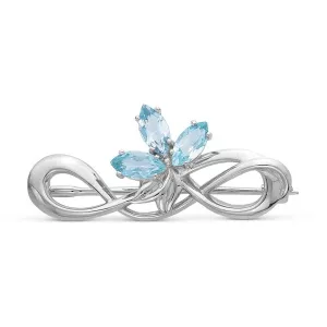 700061-002-0019 Брошь (Ag 925)