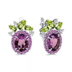 208034-901-1019 Серьги (Ag 925)