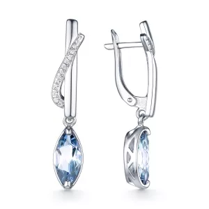 204230-002-0019 Серьги (Ag 925)