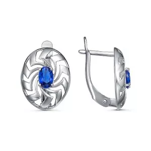 33811950Д4 Серьги (Ag 925)